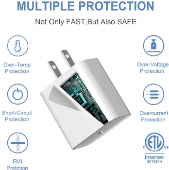 20W USB-C Power Adapter With UL